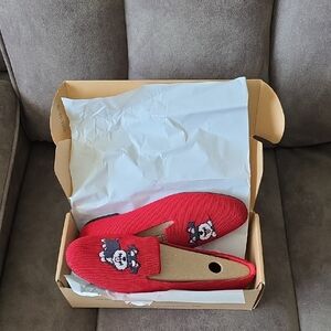 Red Cozy Slippers for Relaxation